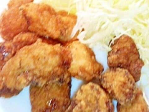味付け簡単♪豚肉の竜田揚げ